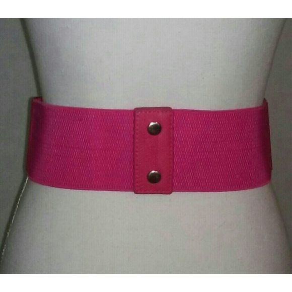Pink & Orange Double Strap Waist Belt - Picture 3 of 3